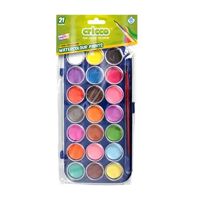 Farby akwarelowe Cricco 21 kolorów