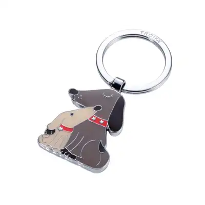 Brelok metalowy emaliowany TROIKA Dog &amp; Doggy