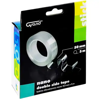 Taśma dwustronna Nano 50x5x1mm Grand