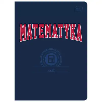 Zeszyt A5 60 kartek Matematyki Hybrid Interdruk przedmiotowy