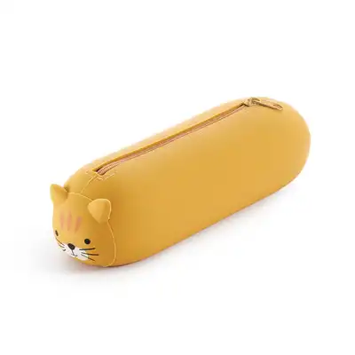 Piórnik tuba silikonowy 1 komora MIQUELRIUS kotek