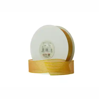 Wstążka brokatowa 12mmx32m złota