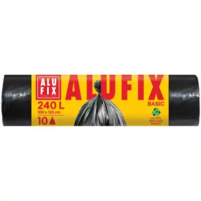 Worki na śmieci ALUFIX Economy HDPE 240 litrów