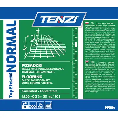 Preparat myjący do posadzek matowych Tenzi Topefekt Normal 5l