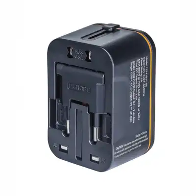 Adapter podróżny Donau Travel 205 czarny