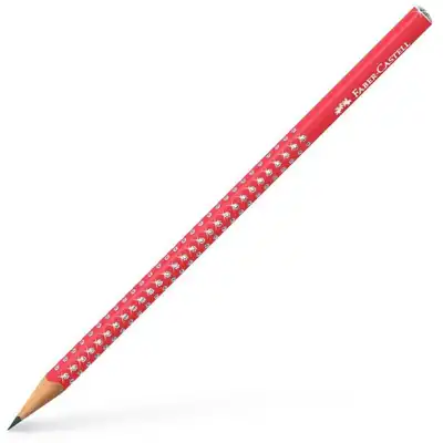 Ołówek Faber Castell Sparkle Red czerwony