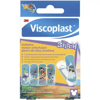 Plastry dziecięce Viscoplast Stitch 10 sztuk