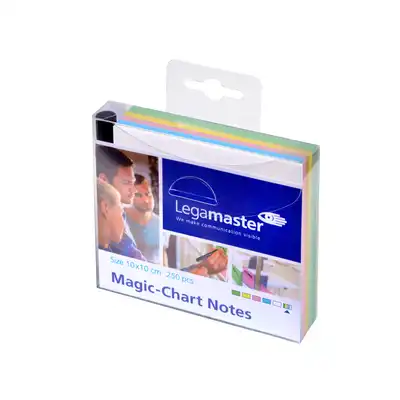 Karteczki elektrostatyczne Legamaster Magic Chart Notes 10x10cm 50 arkuszy