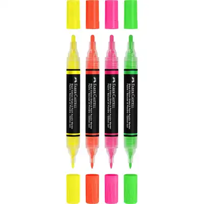 Marker akrylowy Shake&amp;Paint Faber Castell neon 4 kolory