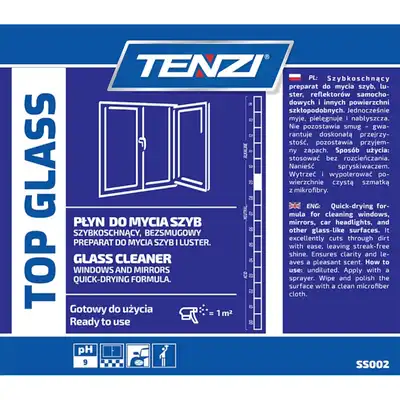 Płyn do mycia szyb i luster Tenzi Top Glass 5l