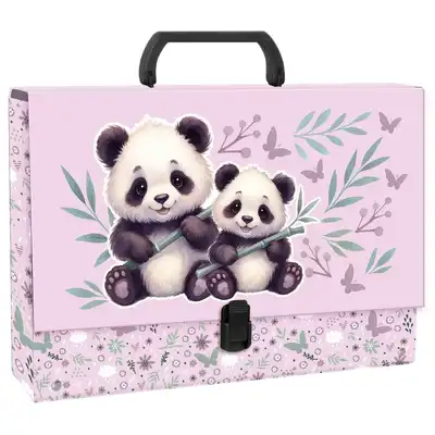 Teczka z rączką gruba Panda 11