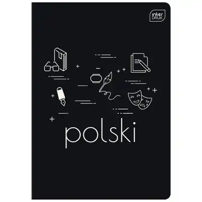 Zeszyt A5 60 kartek Język Polski Interdruk przedmiotowy