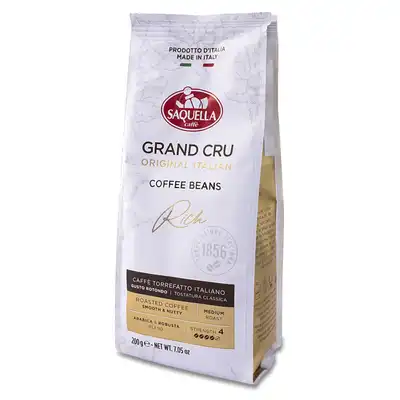 Kawa ziarnista Saquella Grand Cru Rich 200g