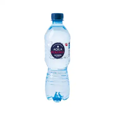 Woda mineralna Aqua Polonia gazowana 0,5l