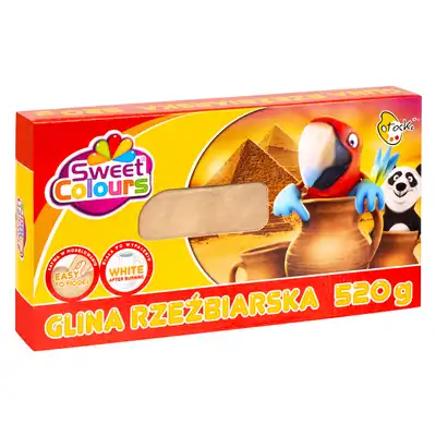 Glina rzeżbiarska Sweet Colours 520g