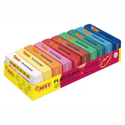 Plastelina Jovi 10x50g 10 kolorów
