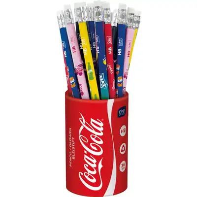 Ołówek z gumką Coca-Cola FSC