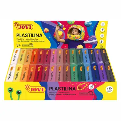 Plastelina Jovi 30x50g 2x15 kolorów