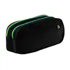 Piórnik saszetka dwukomorowy Head Black Green Blue AC9