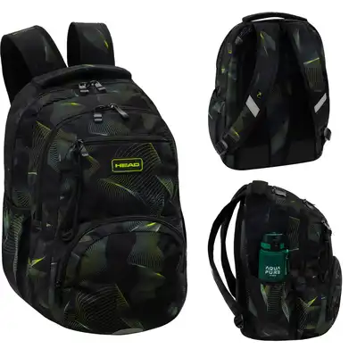 Plecak szkolny Head Green Wave AB200