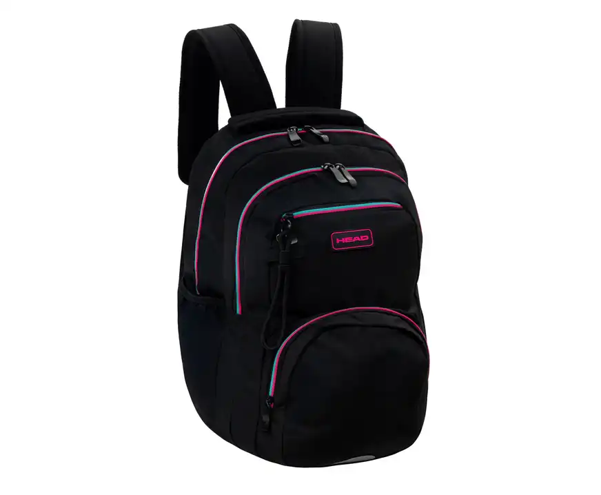 Plecak szkolny Head Black Pink Mint AB200