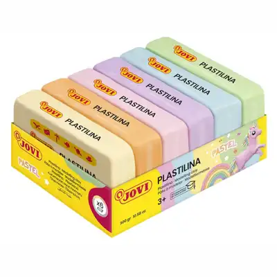 Plastelina Jovi pastelowa 6x50g