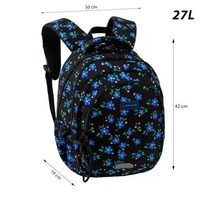 Plecak szkolny Head Blue Flowers AY300