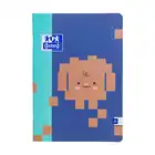 Zeszyt Oxford A5 16 kartek linia podwójna kolorowa Zoo Blocks