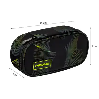 Piórnik saszetka Head Green Wave AC6