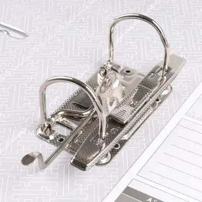 Segregator A4 szeroki 75mm z szyną Basic-S czerwony