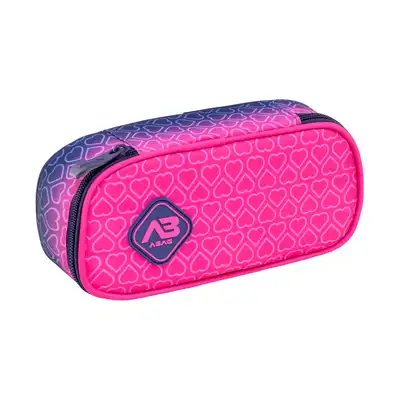 Piórnik saszetka Abag Hexagon Pink Ombre AC6