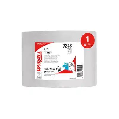 Czyściwo w roli Wypall L20 General Clean 2-warstwowe 1000 listków