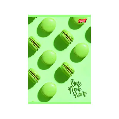 Zeszyt A5 60 kartek w kratkę Green Delicious