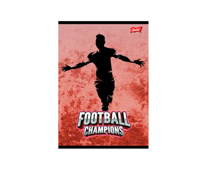 Zeszyt A5 32 kartki w kolorową trzylinię Football Champions