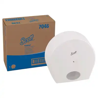Dozownik do papieru toaletowego Jumbo Scott Control 7046 biały