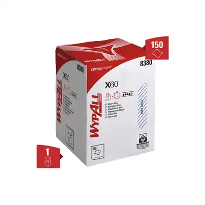 Czyściwo w roli Wypall X60 General Clean centralnie odwijane