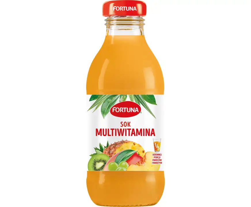 Sok multiwitamina Fortuna 0,3l szkło