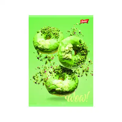 Zeszyt A5 60 kartek w kratkę Green Delicious