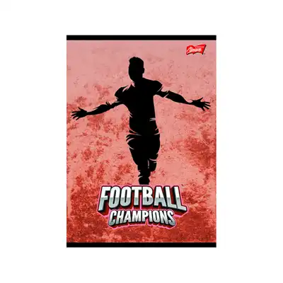 Zeszyt A5 32 kartki w kratkę Football Champions