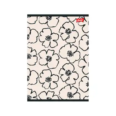 Zeszyt A5 80 kartek w linię Mono Blooms