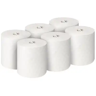 Ręcznik papierowy w roli Scott Essential 1-warstwowy 350m 6 rolek