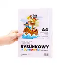 Blok rysunkowy A4 kolorowy Wektor