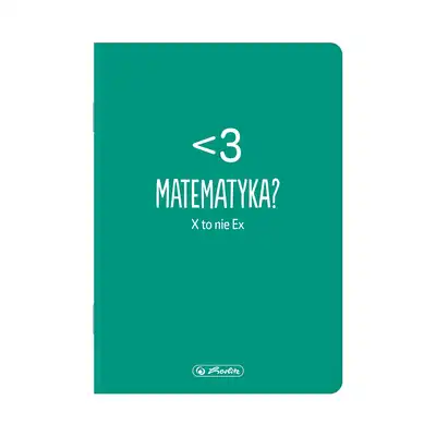 Zeszyt A5 60 kartek Matematyka Herltiz przedmiotowy