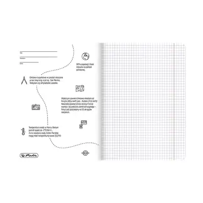 Zeszyt A5 60 kartek Geografia Herltiz przedmiotowy