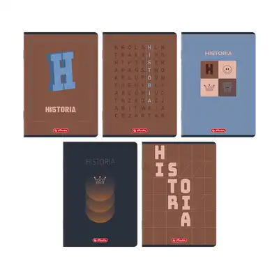 Zeszyt A5 60 kartek Historia Mix Herltiz przedmiotowy