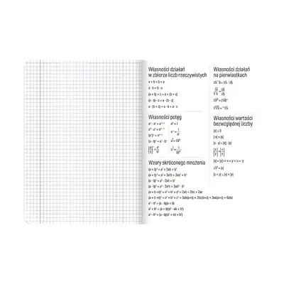 Zeszyt A5 60 kartek Matematyka Herltiz przedmiotowy