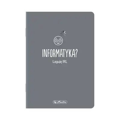 Zeszyt A5 60 kartek Informatyka Herltiz przedmiotowy