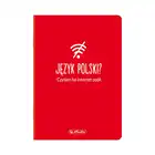 Zeszyt A5 60 kartek Polski Herltiz przedmiotowy