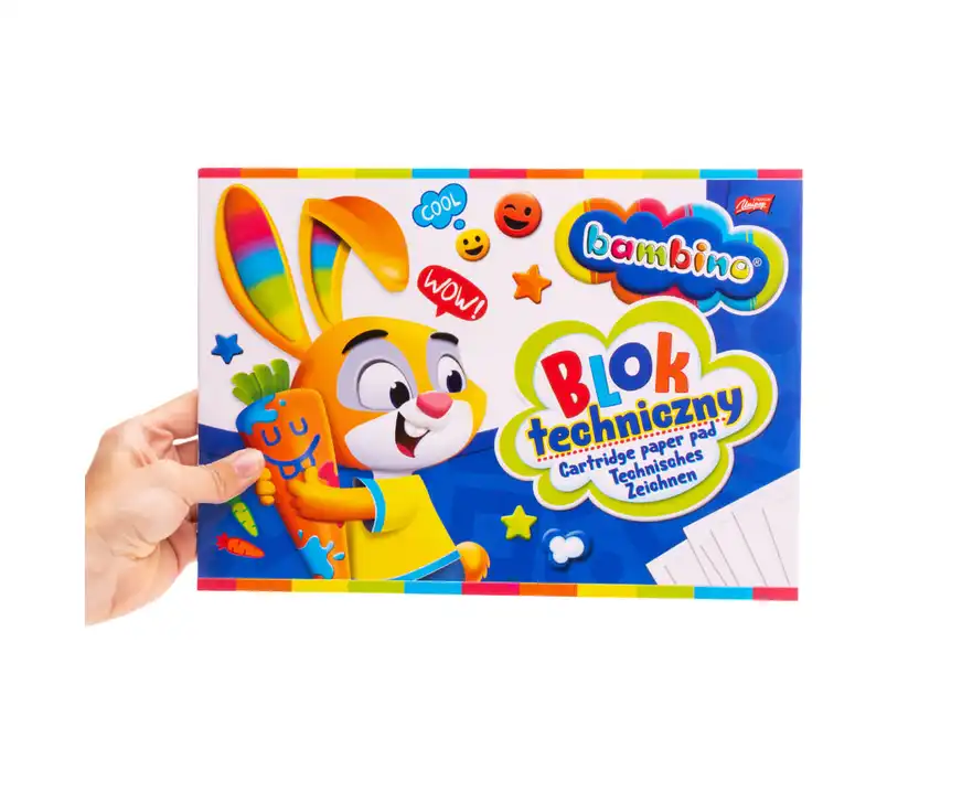 Blok techniczny A4 Bambino