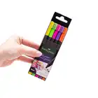 Cienkopisy Faber Castell Grip 5 kolorów neonowych